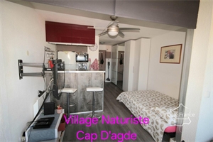 studio à la vente -   34300  LE CAP D AGDE, surface 24 m2 vente studio - UBI476081279